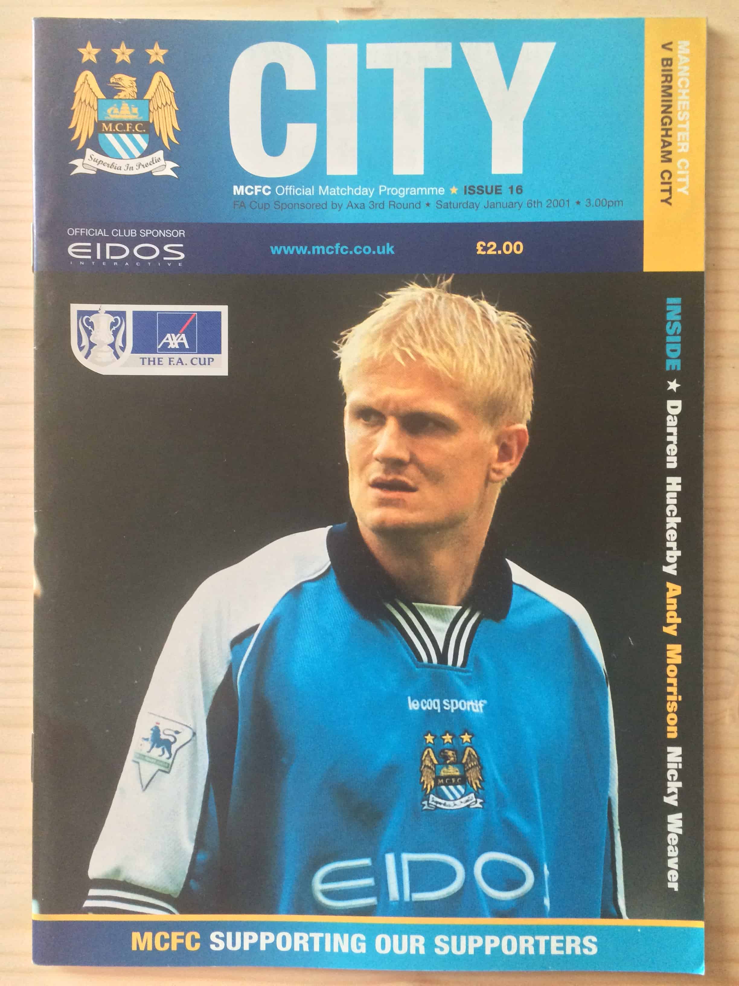 Manchester City FC v Birmingham City FC